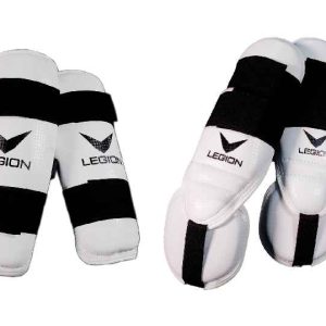 KIT TAEKWONDO ANTEBRAZO CON CODERA Y CANILLERA