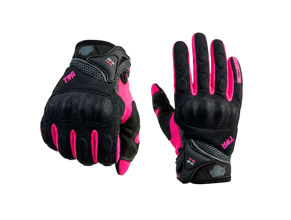 guante-moto-negro-rosado